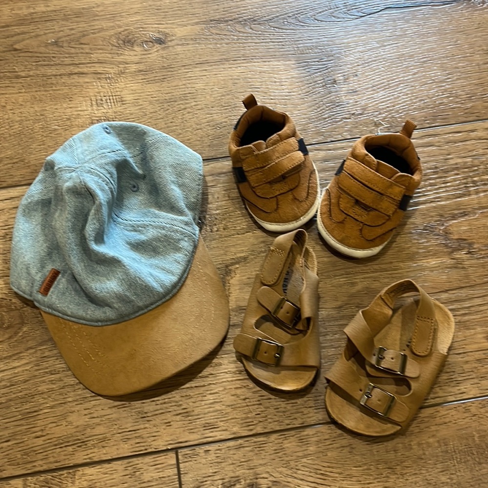 Lot of Old Navy Shoes + Hat